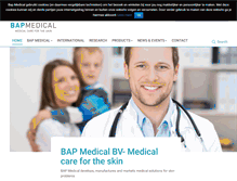 Tablet Screenshot of bap-medical.com